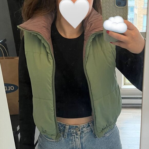 Forever 21 reversible cropped vest - Picture 4 of 14